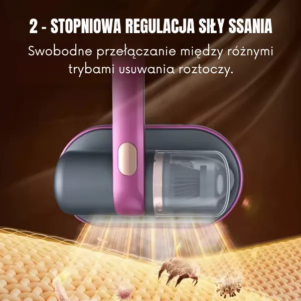 DustFree™ - ODKURZACZ RĘCZNY DO USUWANIA KURZU ULTRADŹWIĘKOWY UV-C